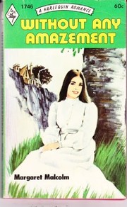 Cover of Without Any Amazement by Margaret Malcolm