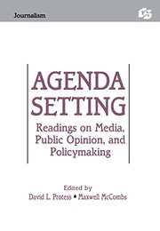 Cover of Agenda setting by David Protess