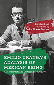 Front cover of Emilio Uranga's Analysis of Mexican Being by Emilio Uranga