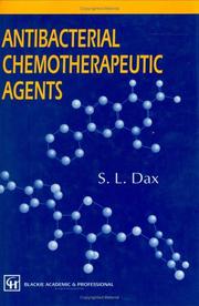 Front cover of Antibacterial chemotherapeutic agents by Scott L. Dax