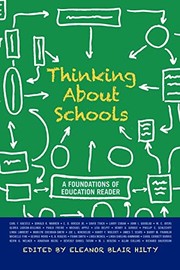 Cover of Thinking about Schools by Eleanor Blair Hilty