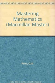 Cover of Mastering Mathematics by Owen Perry