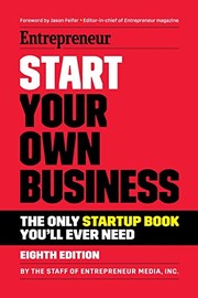Front cover of Start Your Own Business by Inc The Staff of Entrepreneur Media