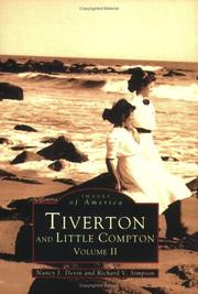 Front cover of Tiverton and Little Compton, Rhode Island by Nancy Jensen Devin
