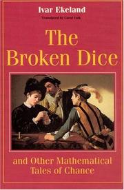 Front cover of The Broken Dice, and Other Mathematical Tales of Chance by Ivar Ekeland