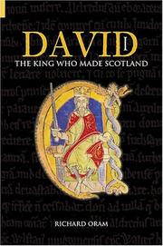 Cover of David I by Richard D. Oram