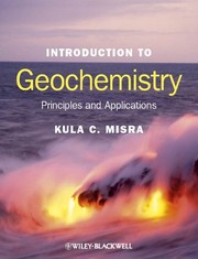 Cover of Introduction to geochemistry by Kula C. Misra