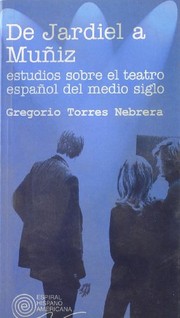 Front cover of De Jardiel a Muñiz by Gregorio Torres Nebrera