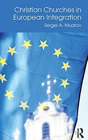 Front cover of Christian Churches in European Integration by Sergei A. Mudrov