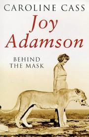 Cover of Joy Adamson by Caroline Cass