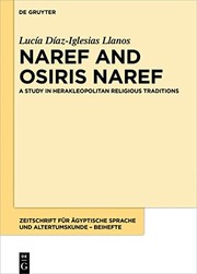 Front cover of Naref and Osiris Naref by Lucía Díaz-Iglesias Llanos