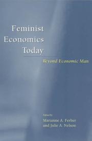 Cover of Feminist Economics Today by Marianne A. Ferber