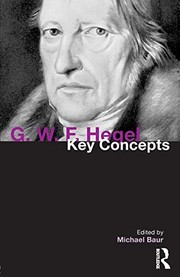 Front cover of G. W. F. Hegel by Michael Baur