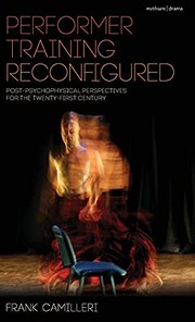 Front cover of Performer Training Reconfigured by Frank Camilleri
