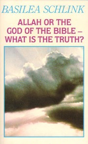 Cover of Allah or the God of the Bible by Basilea Schlink