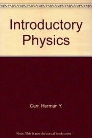 Cover of Physics from the ground up by Herman Y. Carr