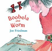 Cover of Boobela and Worm by Joe Friedman