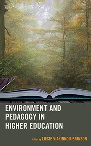 Front cover of Environment and Pedagogy in Higher Education by Lucie Viakinnou-Brinson
