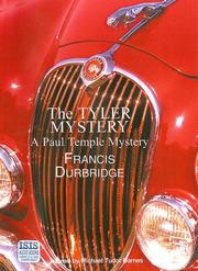 Front cover of The Tyler Mystery by Francis Durbridge