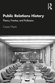 Front cover of Public Relations History by Cayce Myers