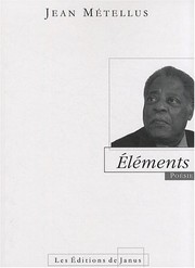 Cover of Éléments by Jean Métellus