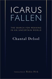 Cover of Icarus fallen by Chantal Delsol