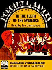 Front cover of In the Teeth of the Evidence by Dorothy L. Sayers