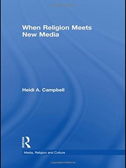 Front cover of When Religion Meets New Media by Heidi Campbell