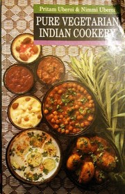 Front cover of Pure Vegetarian Indian Cookery by Pritam Uberoi