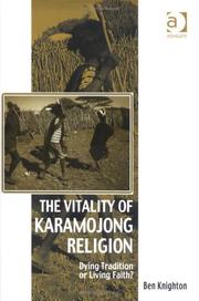 Cover of The Vitality Of Karamojong Religion by Ben Knighton