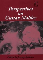 Front cover of Perspectives on Gustav Mahler by Jeremy Barham