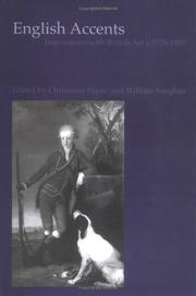 Front cover of English accents by Christiana Payne