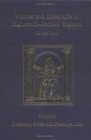 Cover of WOMEN AND URBAN LIFE IN EIGHTEENTH-CENTURY ENGLAND: 'ON THE TOWN'; ED. BY ROSEMARY SWEET by Rosemary Sweet
