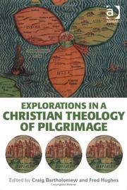 Cover of EXPLORATIONS IN A CHRISTIAN THEOLOGY OF PILGRIMAGE; ED. BY CRAIG BARTHOLOMEW by Craig G. Bartholomew