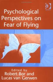 Front cover of Psychological perspectives on fear of flying by Robert Bor