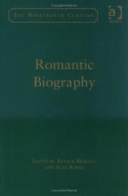 Cover of Romantic biography by Arthur Bradley