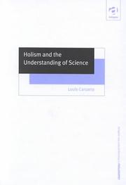 Front cover of Holism and the Understanding of Science (Ashgate New Critical Thinking in Philosophy) by Louis Caruana