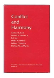Cover of Conflict and Harmony by Andrew R. Cecil