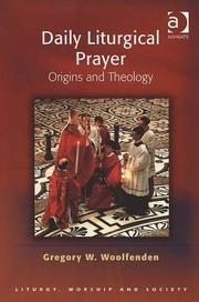 Cover of Daily liturgical prayer by Gregory W. Woolfenden