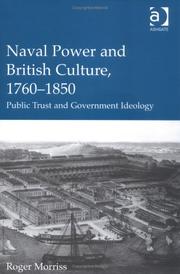 Cover of Naval power and British culture, 1760-1850 by Roger Morriss