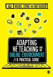 Front cover of Adapting Higher Education Teaching for an Online Environment by Rachel Stone