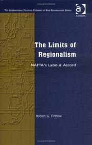 Front cover of The Limits of Regionalism by Robert G. Finbow