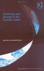 Front cover of CONTINUITY AND CHANGE IN THE TUNISIAN SAHEL by RAY HARRIS