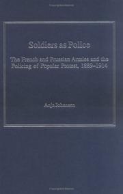 Front cover of Soldiers As Police by Anja Johansen