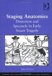 Cover of Staging anatomies by Hillary M. Nunn