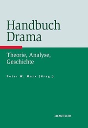 Cover of Handbuch Drama by Peter W. Marx