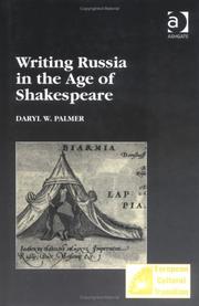 Front cover of Writing Russia in the age of Shakespeare by Daryl W. Palmer