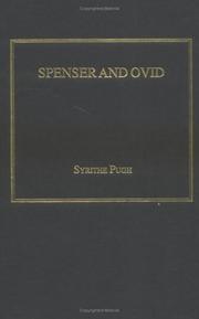 Front cover of Spenser and Ovid by Syrithe Pugh