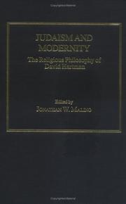 Front cover of Judaism and modernity by David Hartman