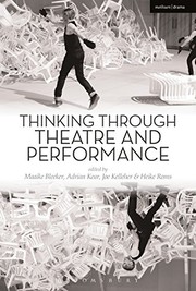 Cover of Thinking Through Theatre and Performance by Maaike Bleeker